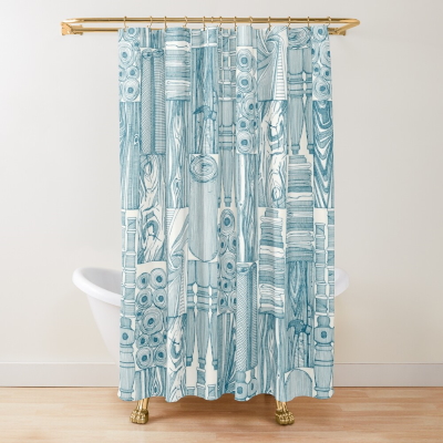 woodworking and textiles peacock shower curtain sharon turner redbubble