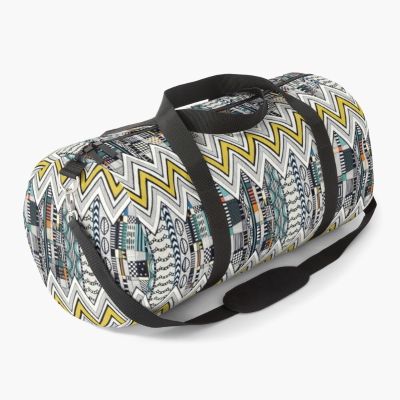 SPARRE yellow duffle bag redbubble sharon turner