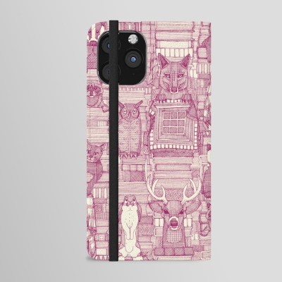 books and blankies cherry pearl iPhone wallet case society6 sharon turner