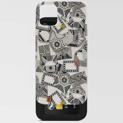 mail scatter pop iphone card case society6 sharon turner