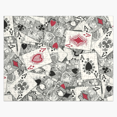 playing cards redbubble puzzle sharon turner