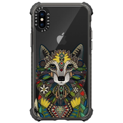 WOLF transparent phone case exclusive casetify sharon turner