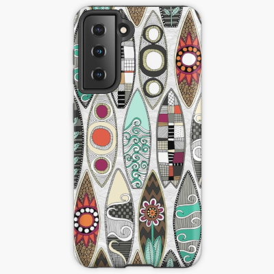 surfboards white redbubble samsung galaxy case and skins sharon turner