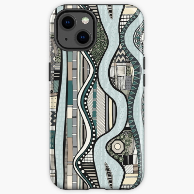 NC river redbubble iPhone case sharon turner