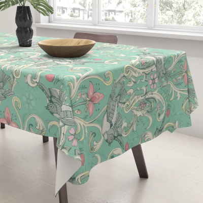 victoriana jade society6 tablecloth sharon turner