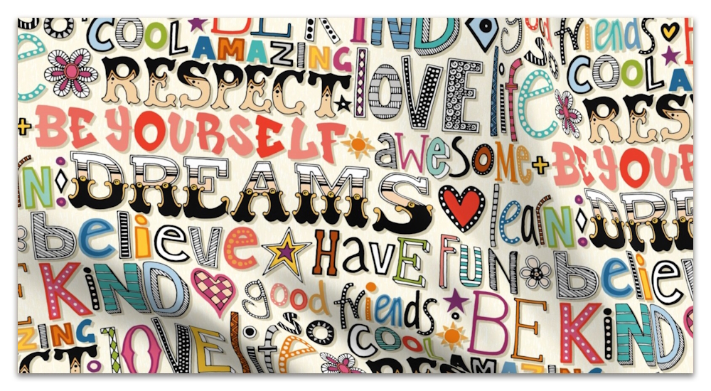 so cool typography large spoonflower sharon turner