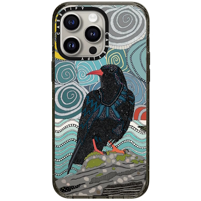 Cornwall chough casetify iphone case sharon turner