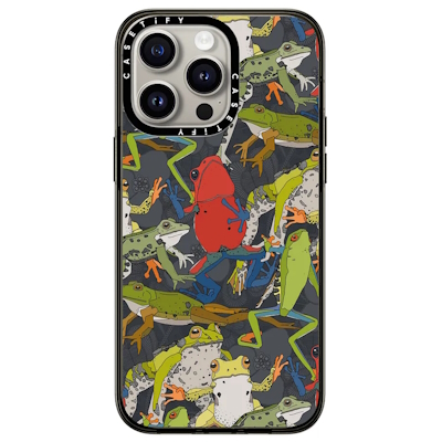 leaping frogs mica iphone case casetify sharon turner
