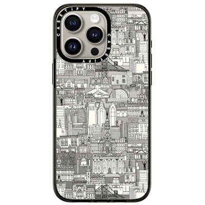 philadelphia toile transparent iphone case casetify exclusive sharon turner