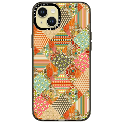 JOY patchwork boho floral casetify iphone case sharon turner