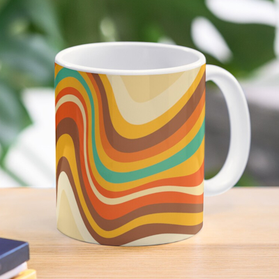 retro wave warm redbubble mug sharon turner scrummy