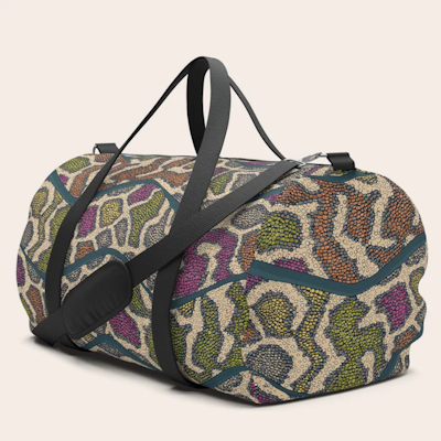 boa wave society6 duffle bag sharon turner