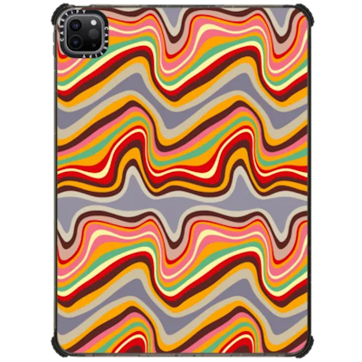 retro wave boho disco casetify iPad case sharon turner