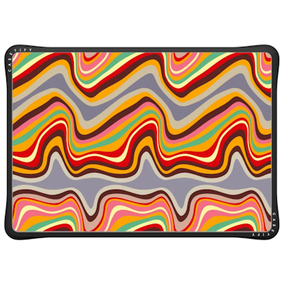 retro wave boho disco casetify macbook case sharon turner