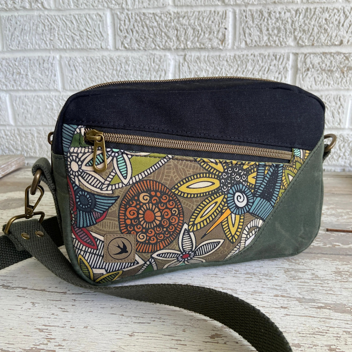 handmade barnswallow nectar bird garden earth bag spoonflower sharon turner scrummy