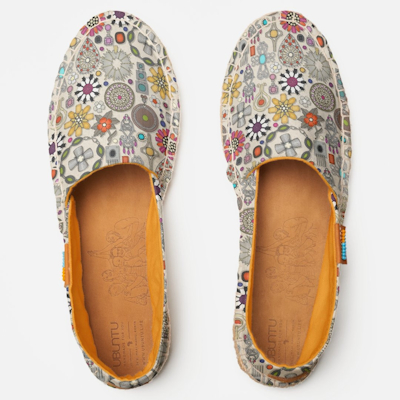 zazzle boho jewel treasures linen espadrilles sharon turner scrummylicious