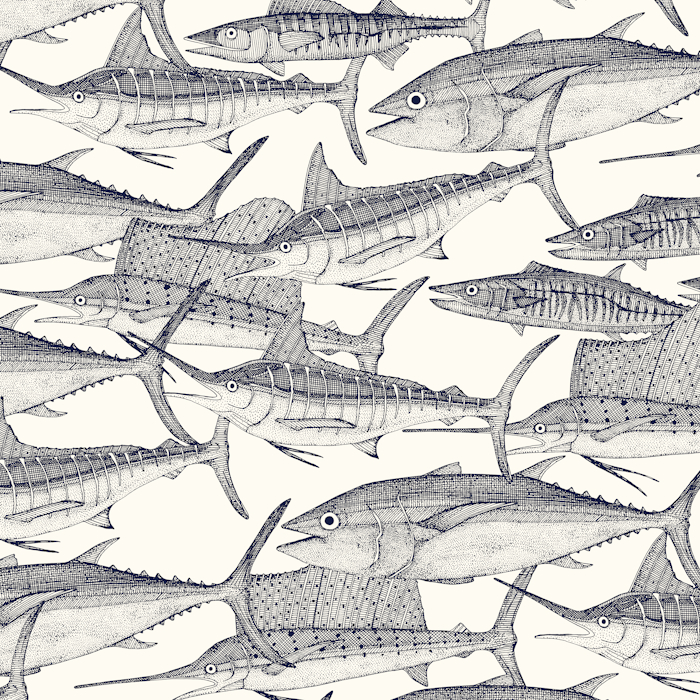 atlantic fish blue 700