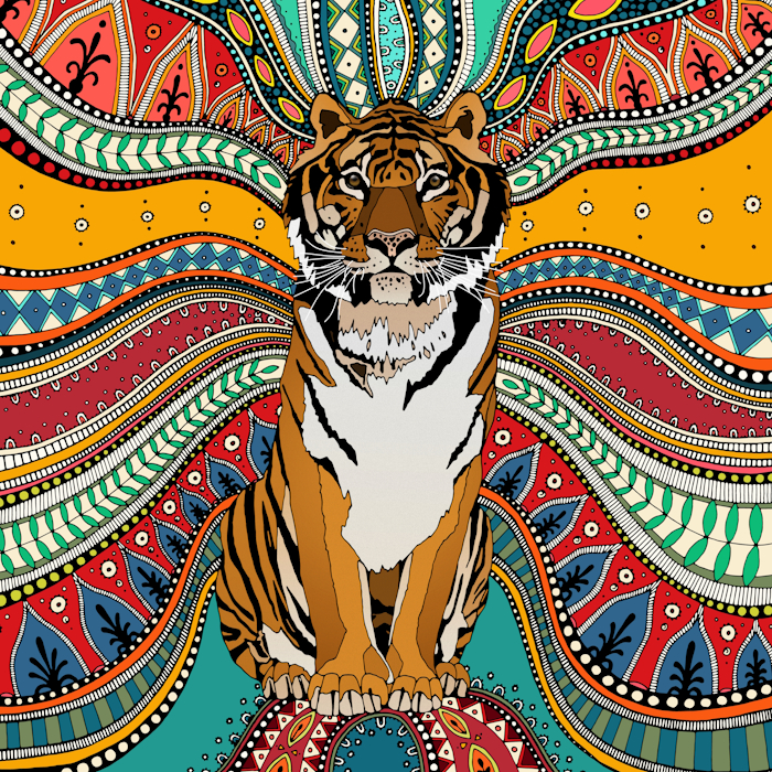 INDIAN TIGER ANIMALS 700