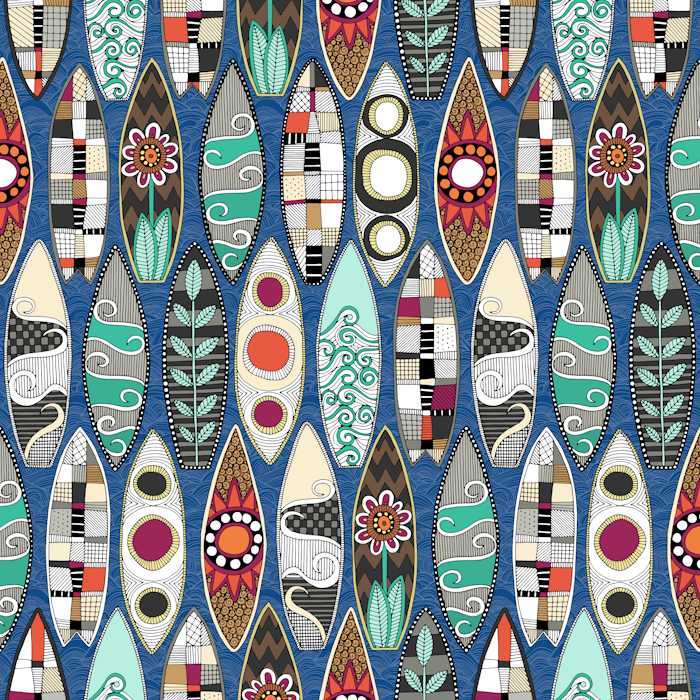 SURFBOARDS BLUE TRANSPORTATION AND VACATION 700