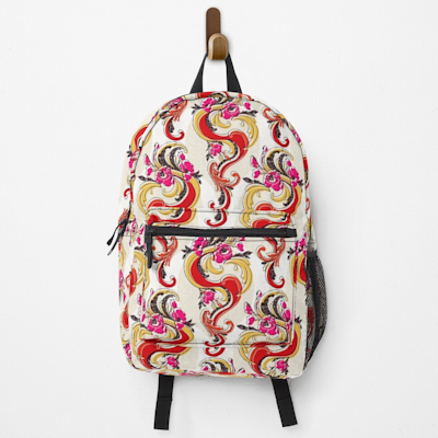so retro nouveau redbubble backpack sharon turner scrummy