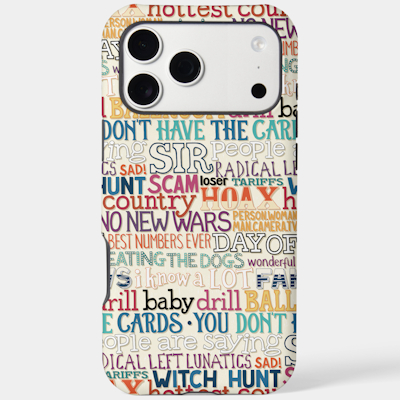 zazzle I hate how stupid everything is typography case mate iPhone case sharon turner scrummylicious