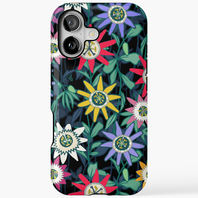 passiflora redbubble iPhone magsafe tough case sharon turner scrummy
