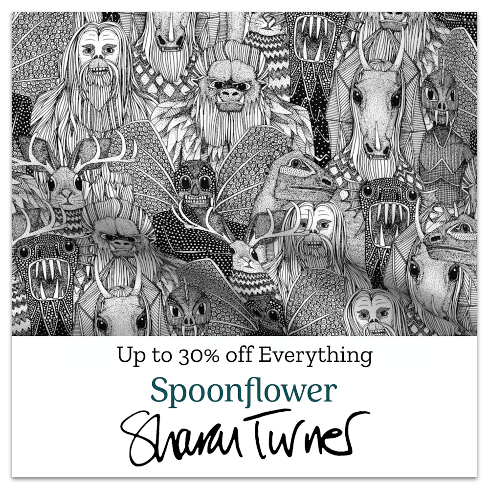spoonflower promotion sharon turner scrummy 10082026
