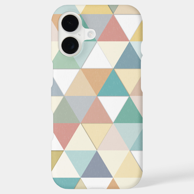 zazzle texture triangles geo case mate iPhone case sharon turner scrummylicious