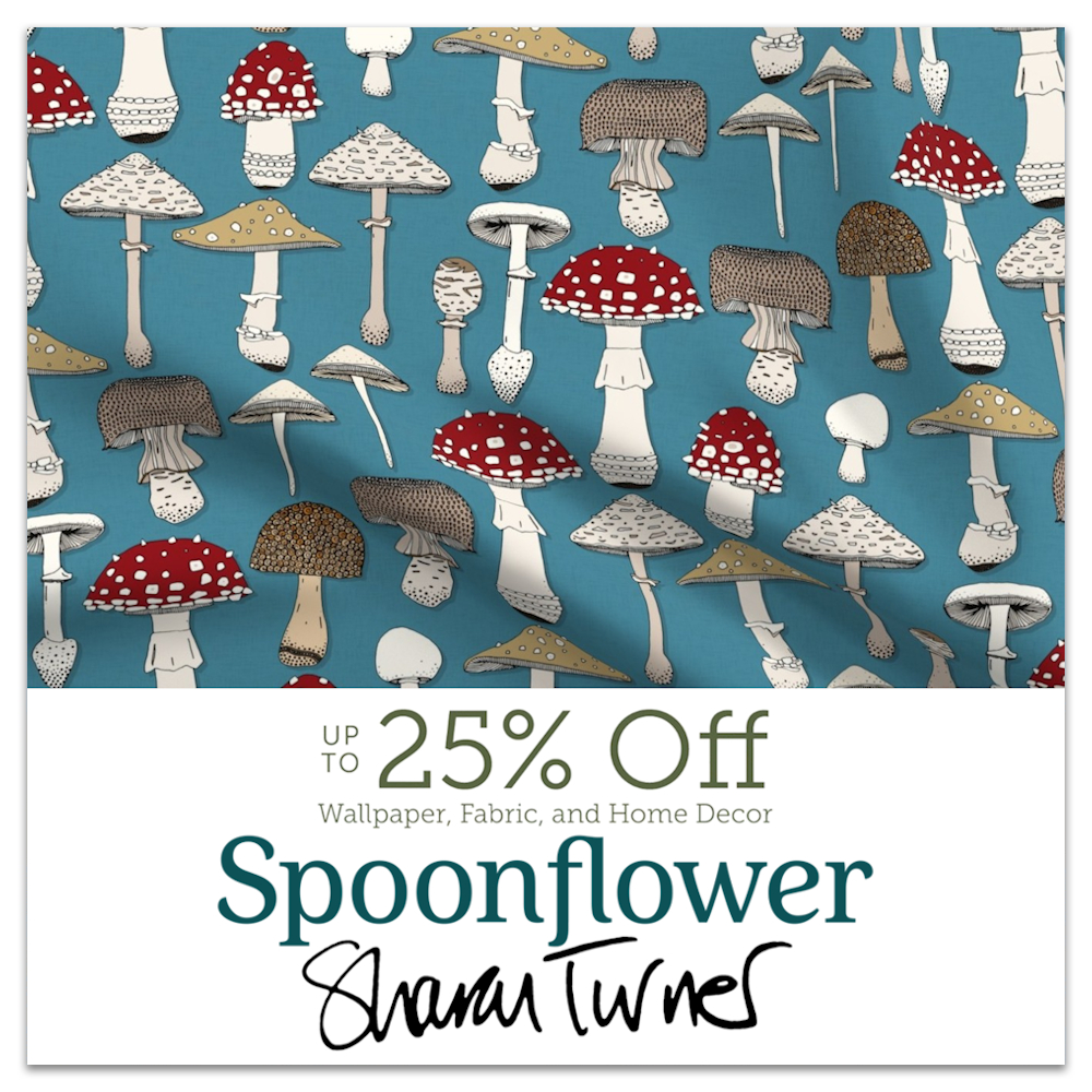 spoonflower sale sharon turner scrummy 01102026